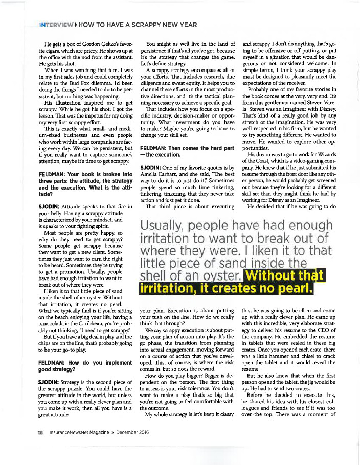 InsuranceNewsNet Magazine Article - Page 16