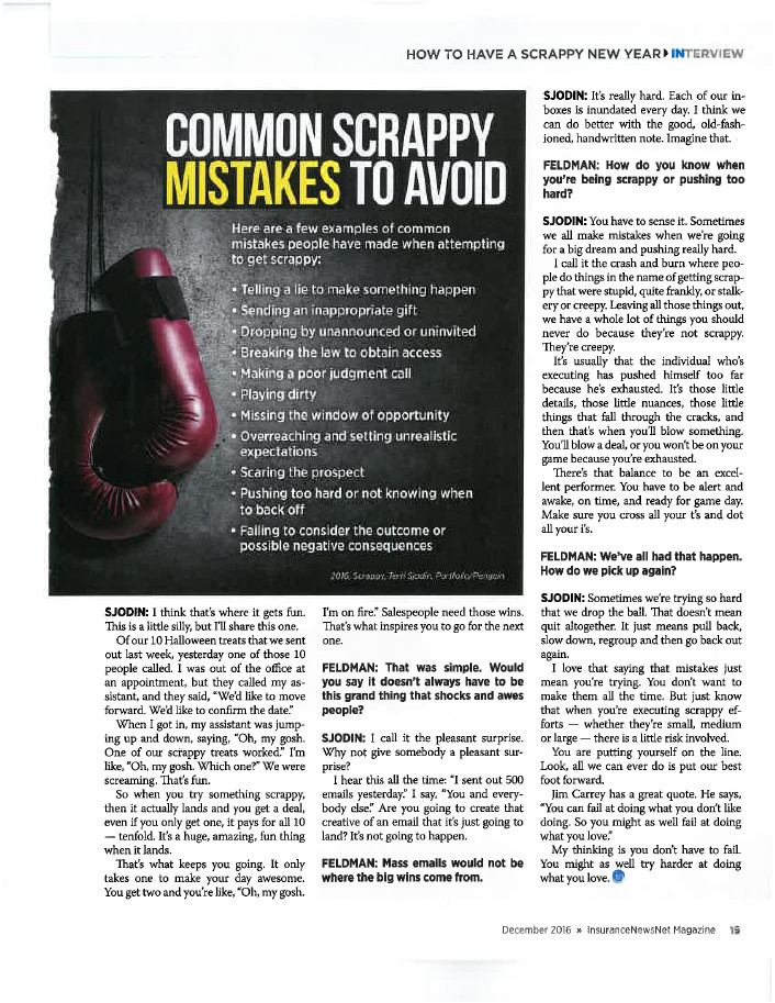 InsuranceNewsNet Magazine Article - Page 19